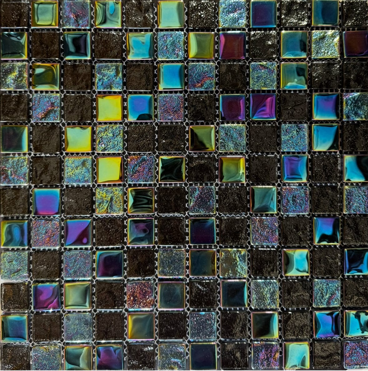 Equinox Black 1x1 Tile - Tiles and Deco