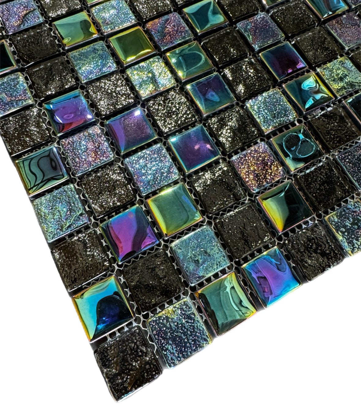 Equinox Black 1x1 Tile - Tiles and Deco
