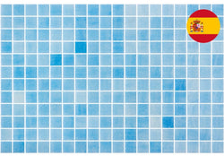 Foggy Nieblas Celestial Blue Pool Tile - Tiles and Deco