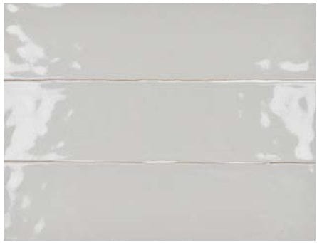Handmade Artesa Gray Gloss Subway 3x12