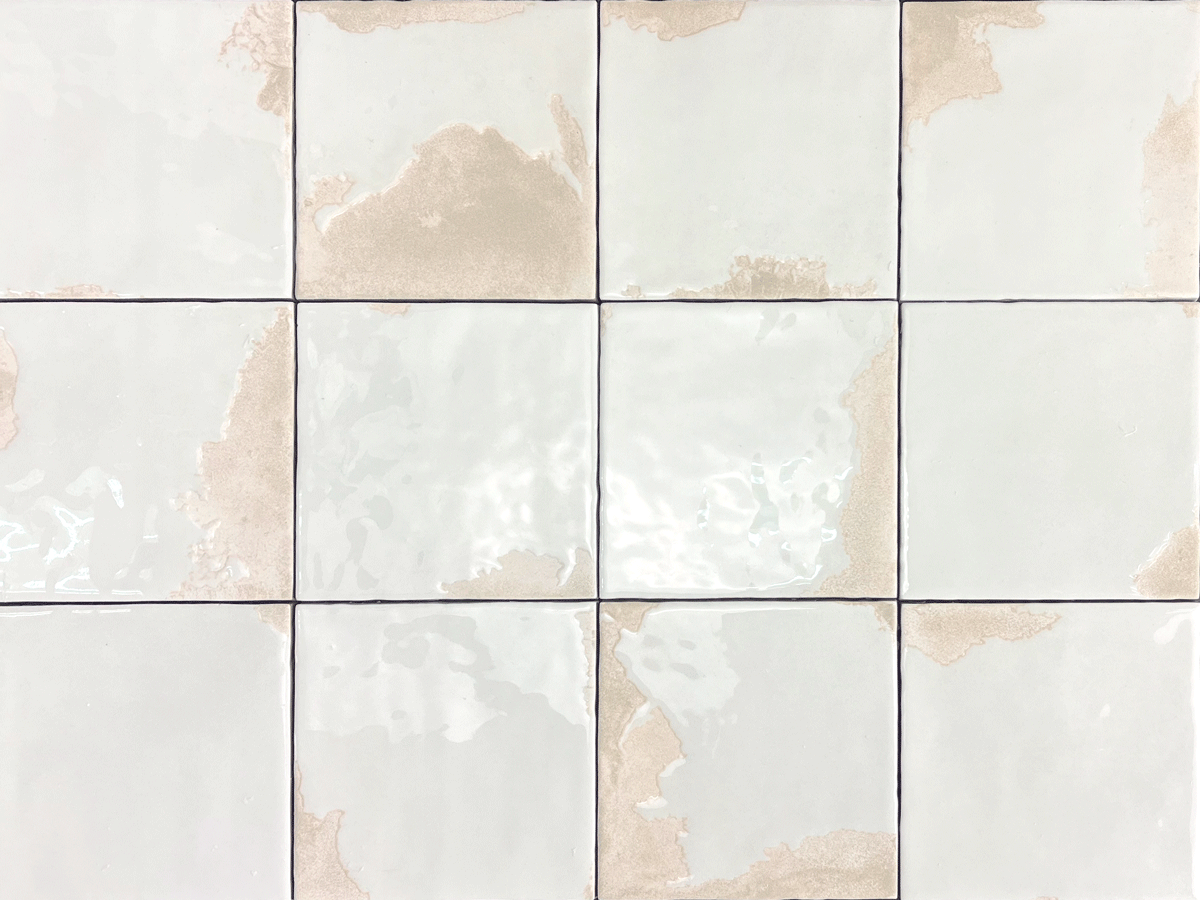 Granadella Sal 4.5" x 4.5" High-Gloss Premium Porcelain Square Tile - Tiles and Deco