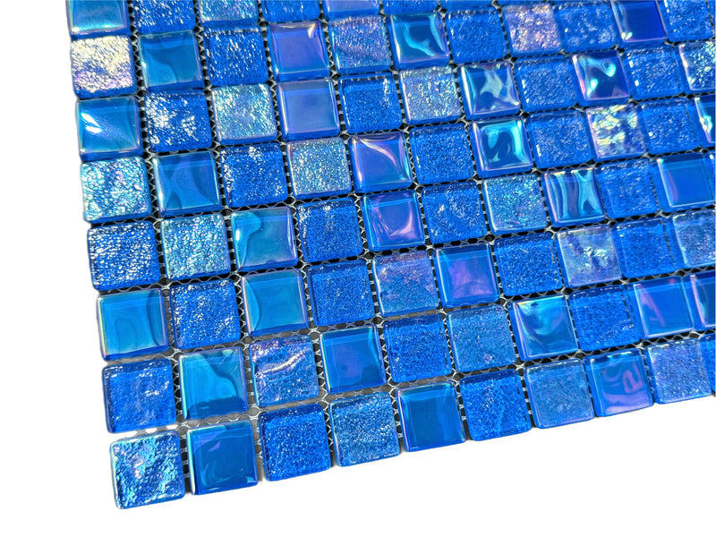Nautical Iridescent Blue 1x1