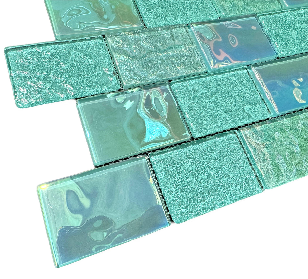 Buy Pool Waterline Tiles - Porcelain Mosaic & Iridescent