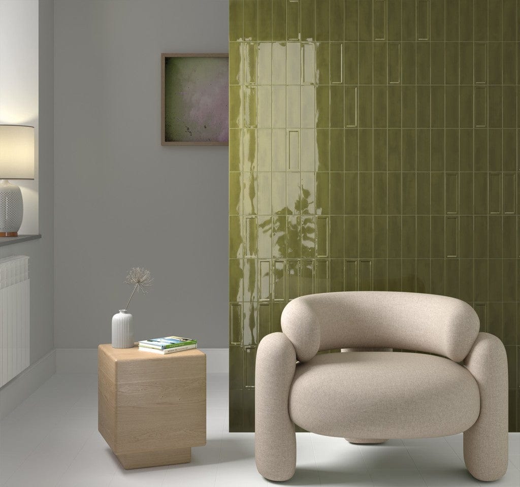 Island Frame Lichen Wall Tile