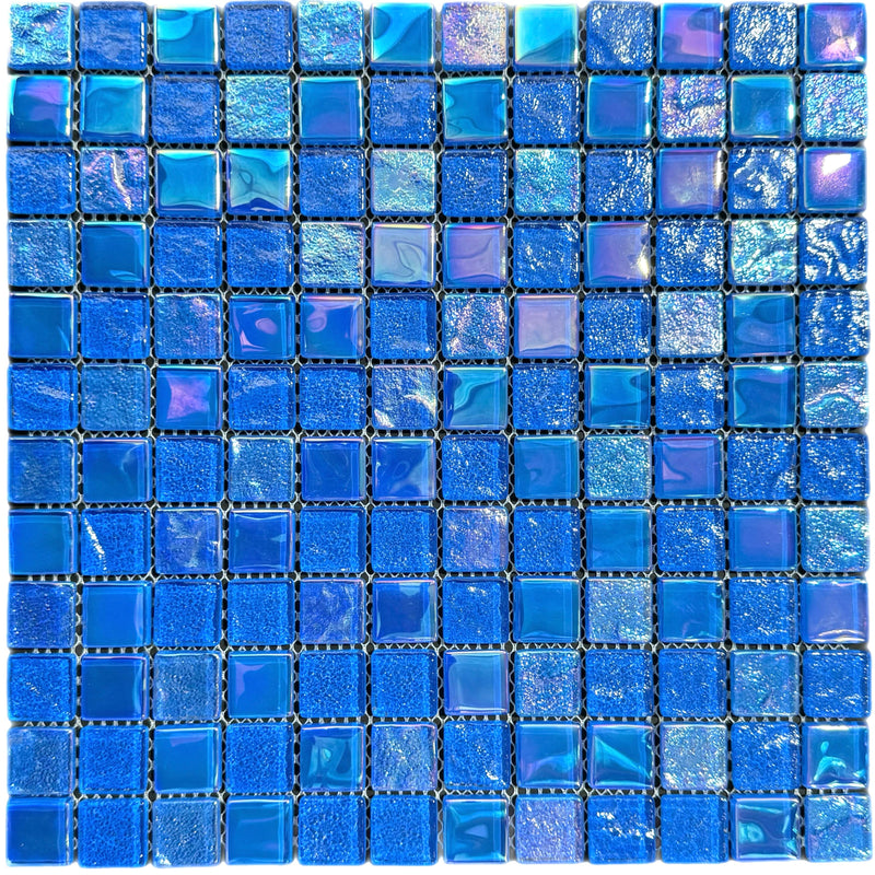 Nautical Iridescent Blue 1x1