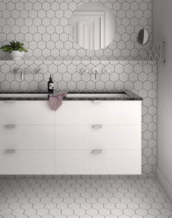 Kromatica White Wall Tile