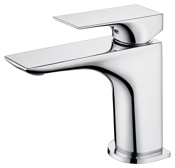 Lean - Single Handle Bathroom Sink Faucet - Chrome