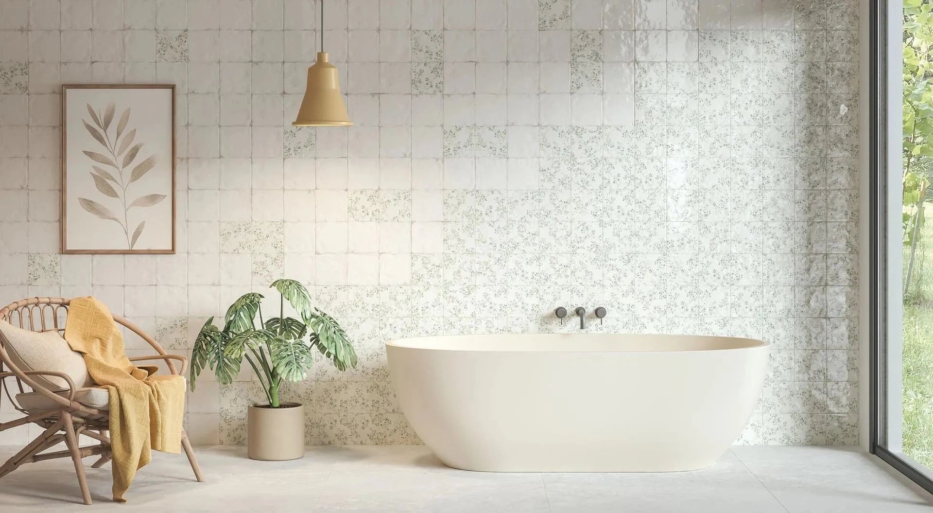 Mayolica Bloom Wall Tile
