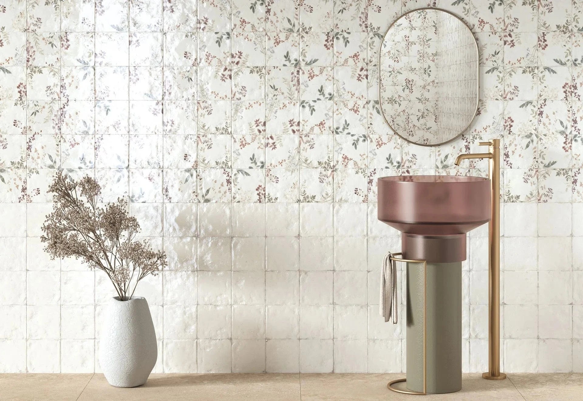 Mayolica Forest Wall Tile