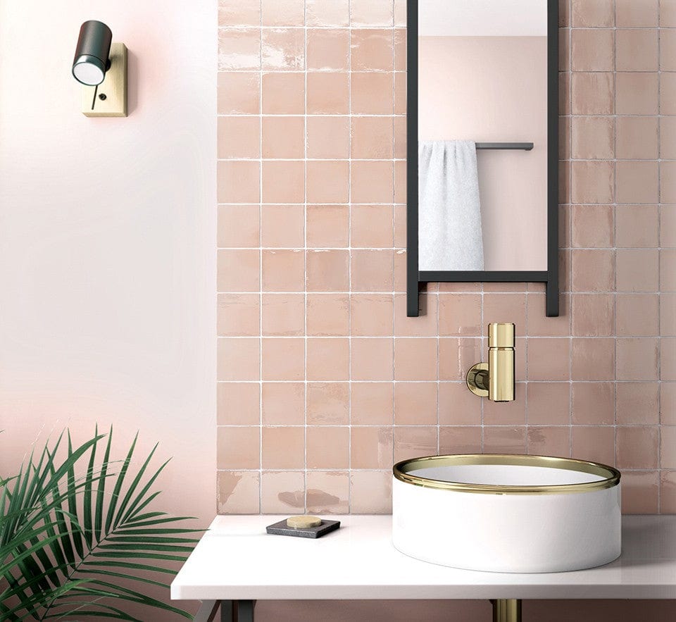 Manacor Blush Pink  Wall Tile