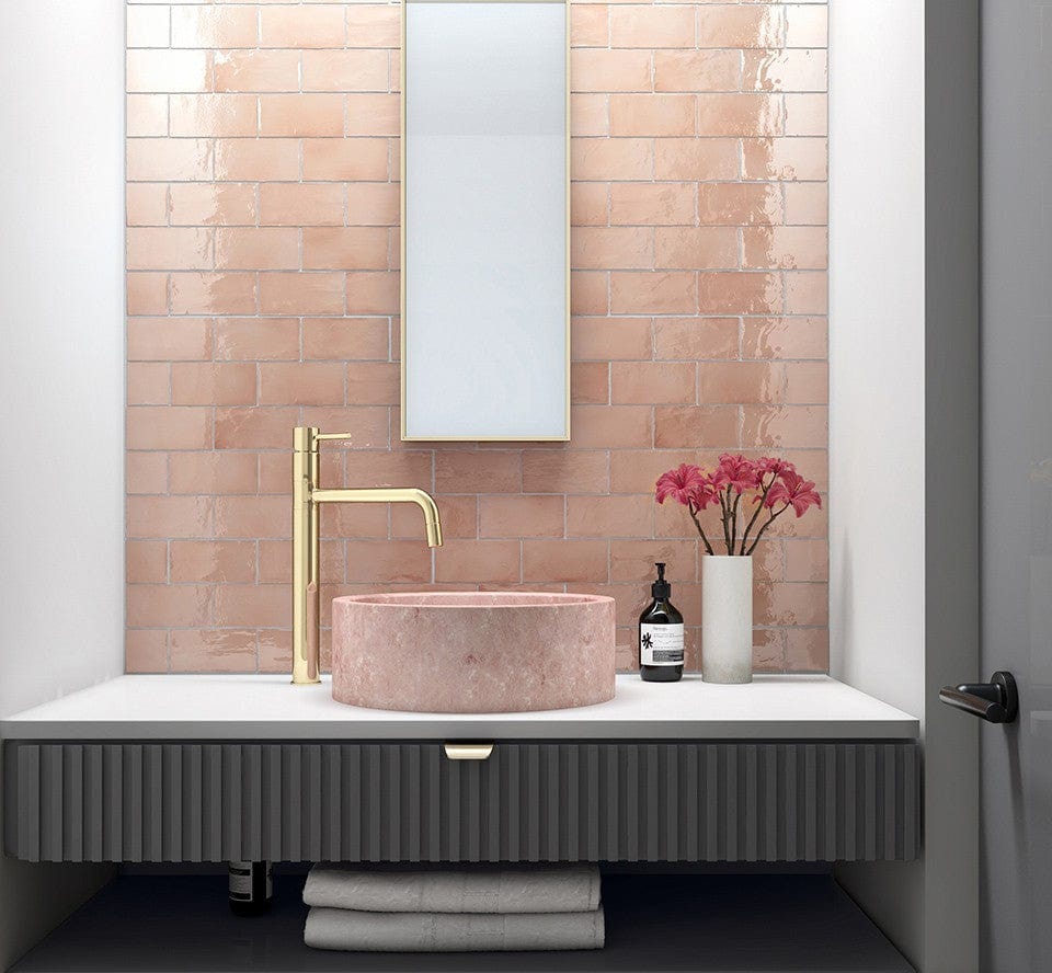 Manacor Blush Pink  Wall Tile