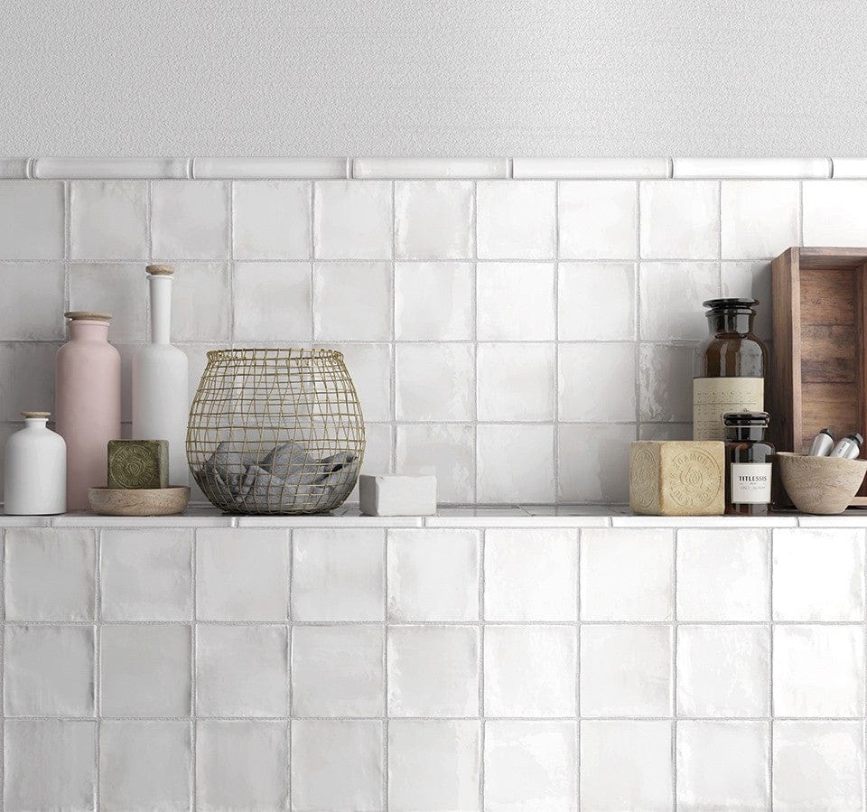 Manacor White Wall Tile