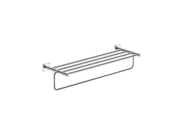 Neoclassic Towel Shelf with Bar