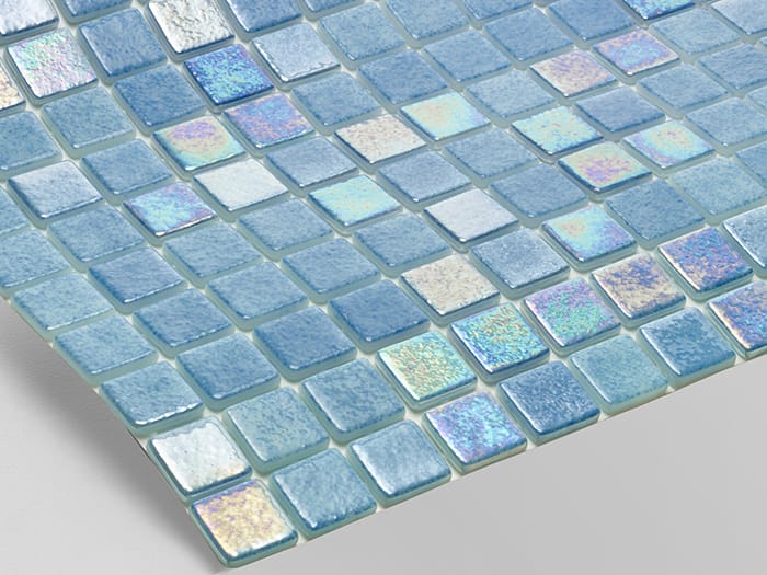 ORIA Iris mix Pool Tile 1x1