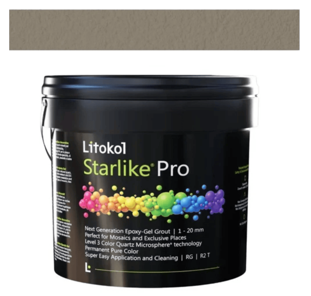 STARLIKE PRO 46 PIETRA DEL BRENTA, 5.5LB PAIL - TILE GROUT - Tiles and Deco