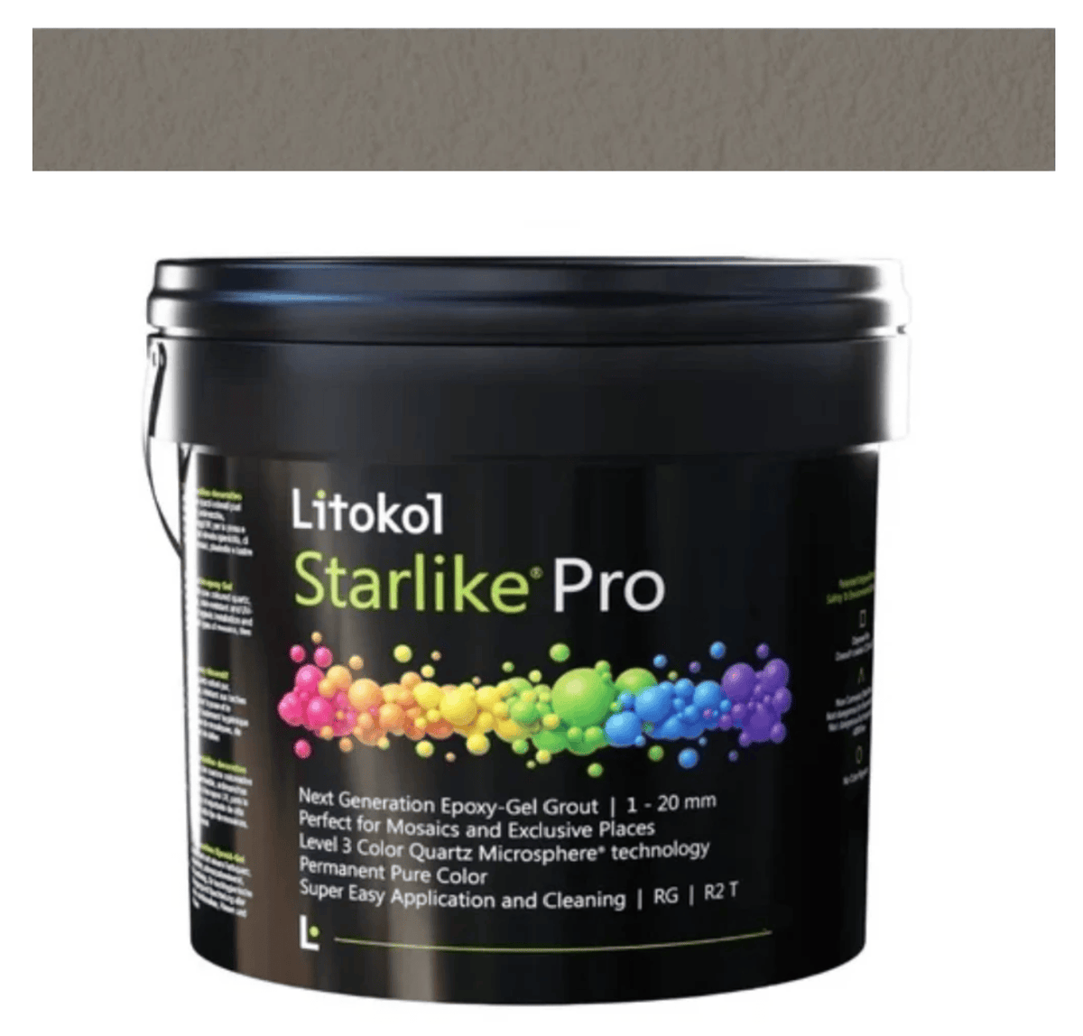 STARLIKE PRO 47 POMICE DI TONGA, 5.5LB PAIL - TILE GROUT - Tiles and Deco