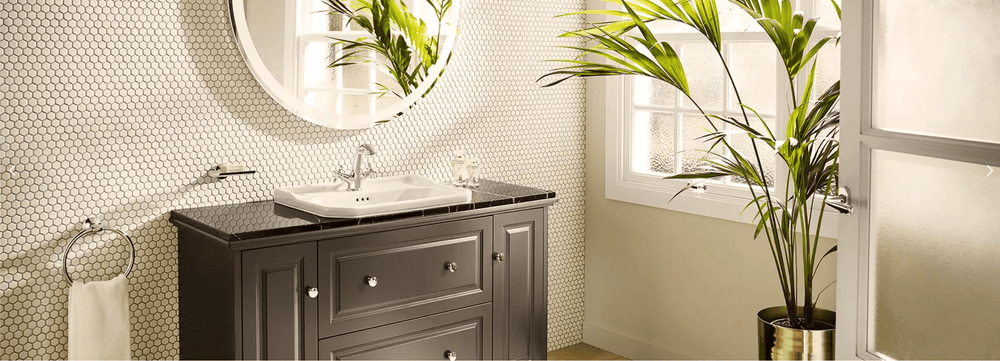 Bathroom Porcelain Mosaic Penny round