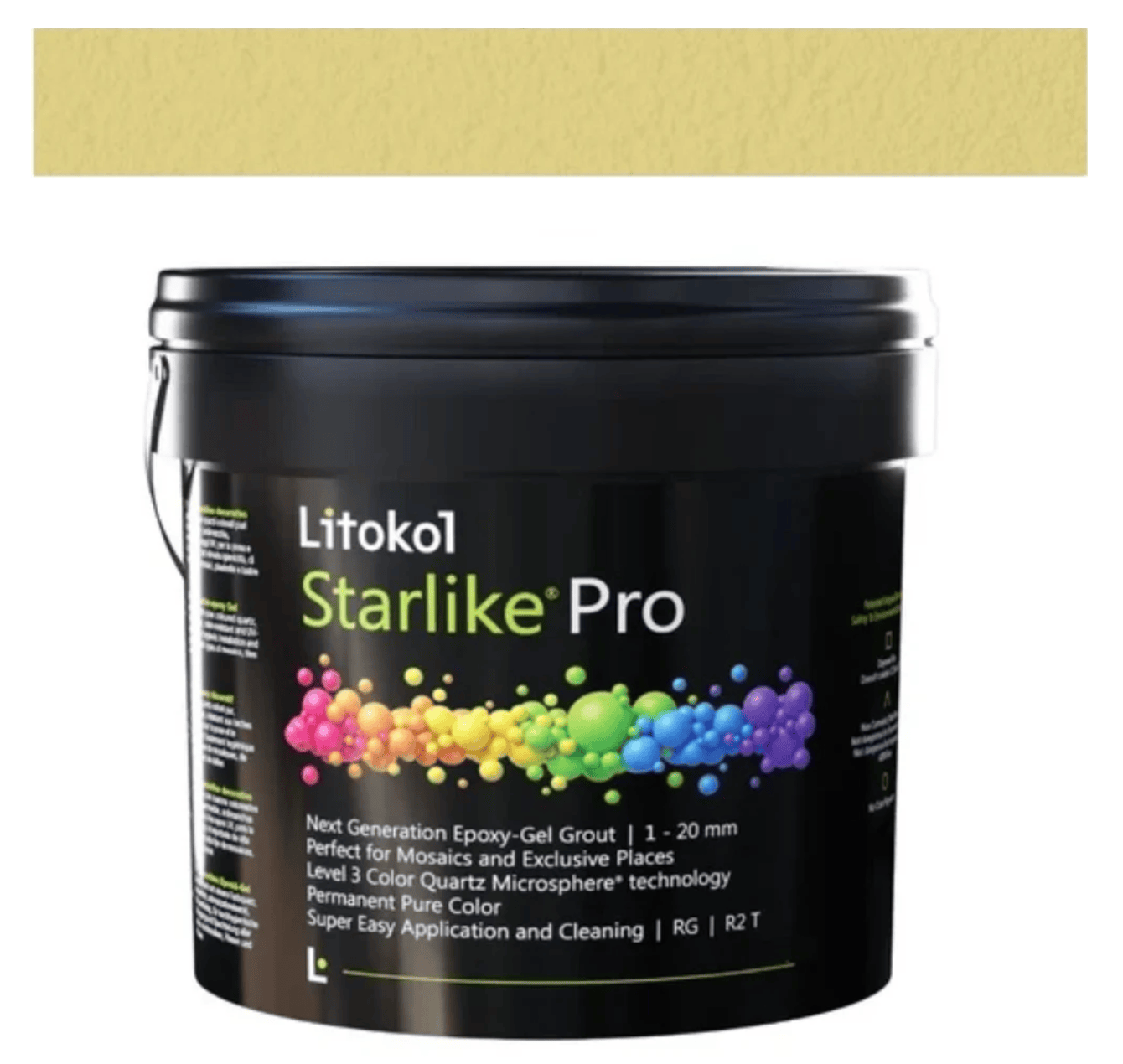 STARLIKE PRO 48 SABBIA DORATA, 5.5LB PAIL - TILE GROUT - Tiles and Deco