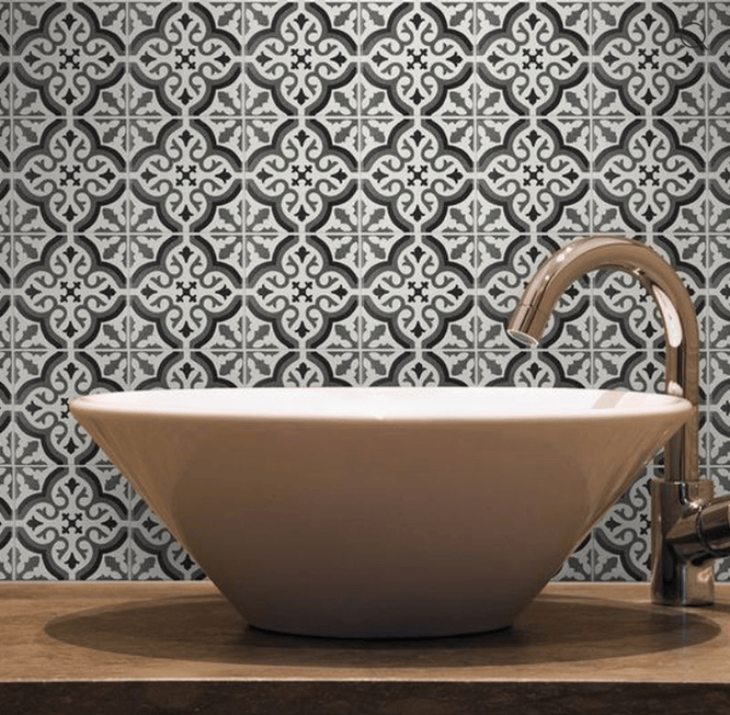 Charisma Nouveau 6" x 6" Porcelain Tile - Tiles and Deco