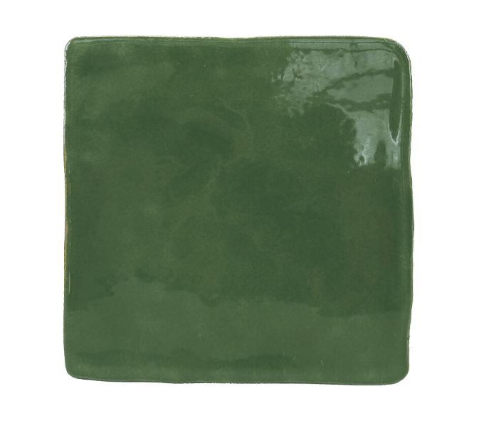 HANA GREEN 5”x 5” Glazed Porcelain Tile