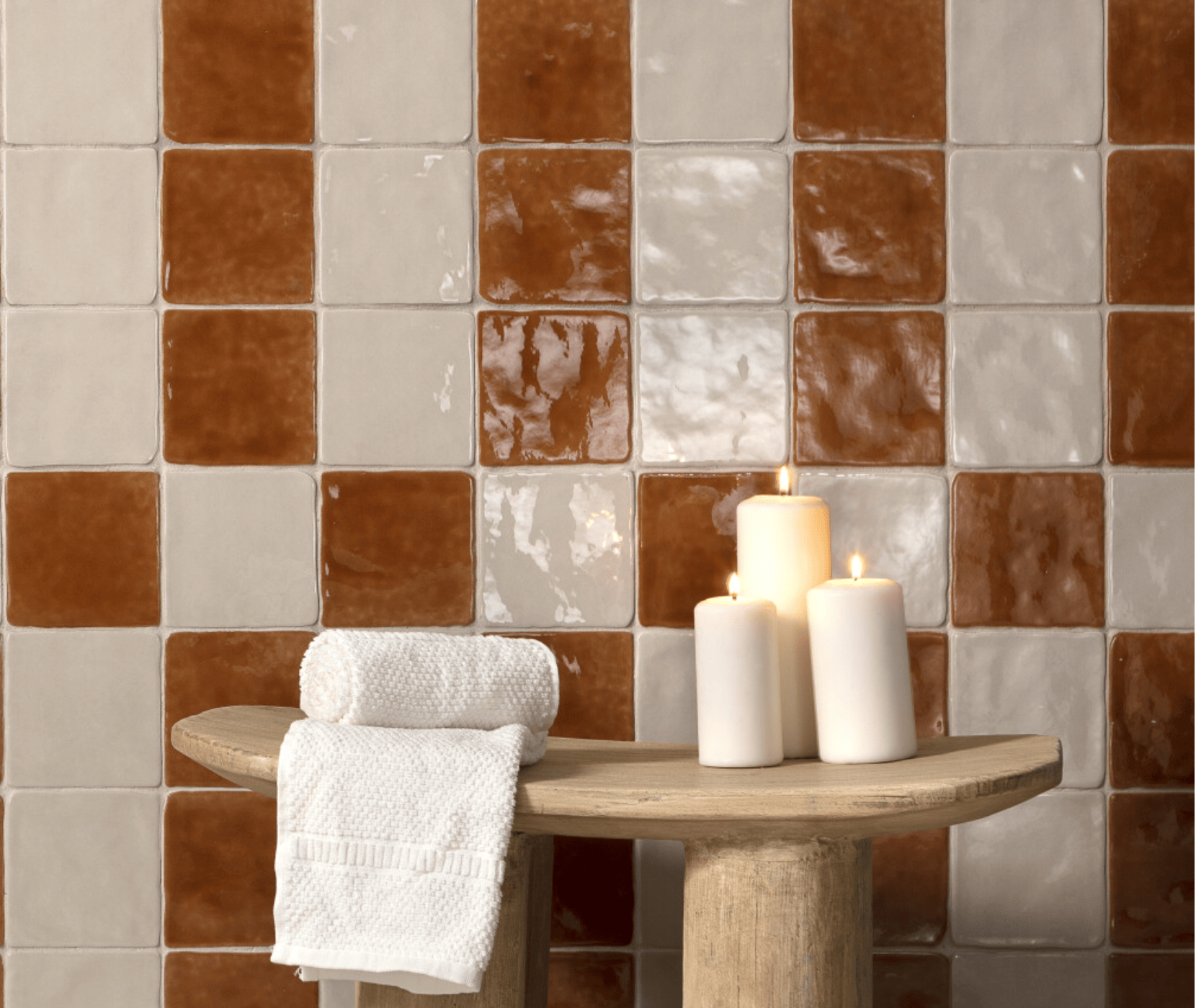 HANA CARAMEL 12X12 Glazed Porcelain Tile