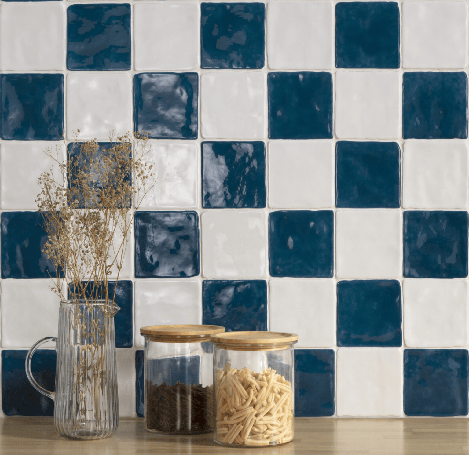 HANA BLUE 12X12 Glazed Porcelain Tile