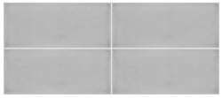 Tender Gray Gloss 4x10 Ceramic Tile- $7.79 per sqft - Tiles and Deco