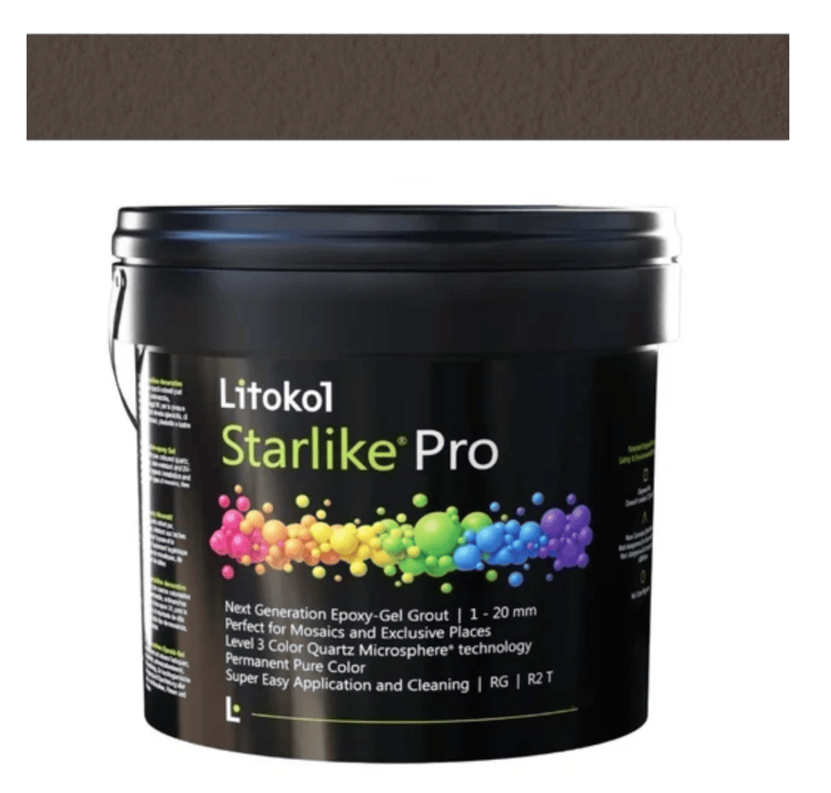 STARLIKE PRO 40 TERRA BRUCIATA, 5.5LB PAIL - TILE GROUT - Tiles and Deco