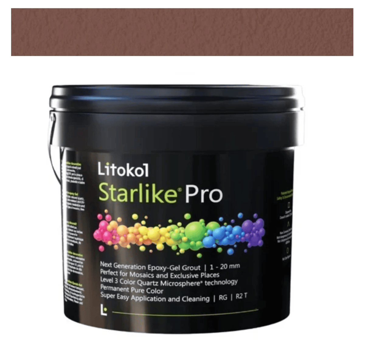 STARLIKE PRO 39 TERRA DI SARDEGNA, 5.5LB PAIL - TILE GROUT - Tiles and Deco