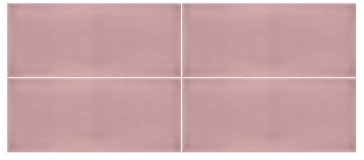 Velvet Pink Gloss 4x10 Ceramic Tile - $7.79 per sqft - Tiles and Deco