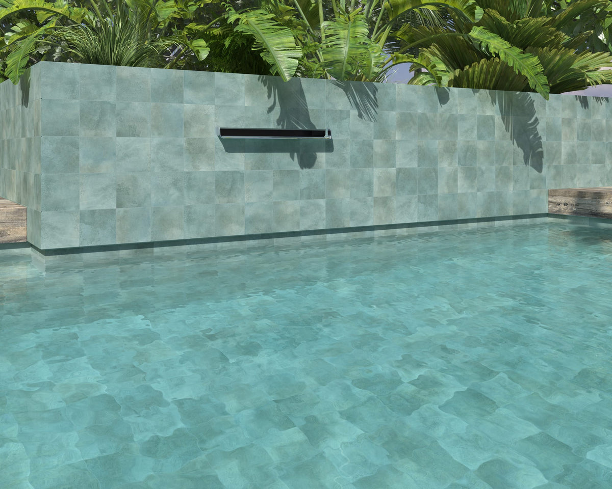 ⁠Greenland Teal Antislip 6x6