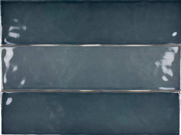 Blue Havre Ceramic Tile 3x12 - $6.90 per sqft - Tiles and Deco