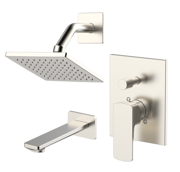 Element - Kit 2 Way Shower - Brushed Nickel