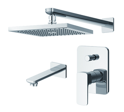 Elemental - Kit 2 Way Shower - Chrome