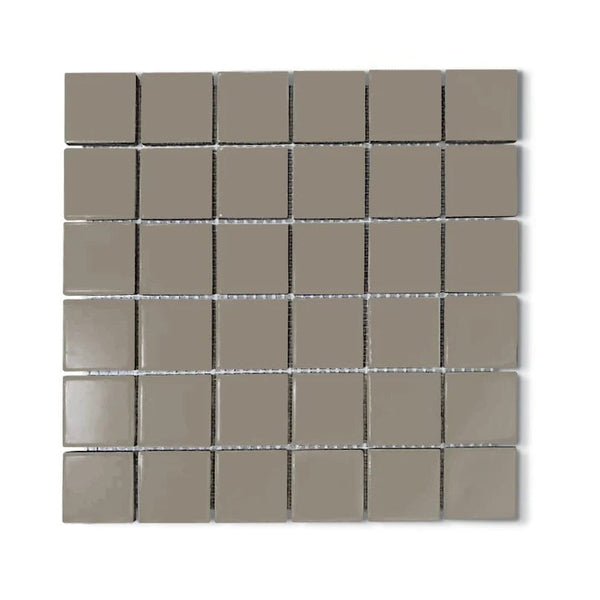 Dark Grey Square Matte 2" x 2" - Tiles and Deco
