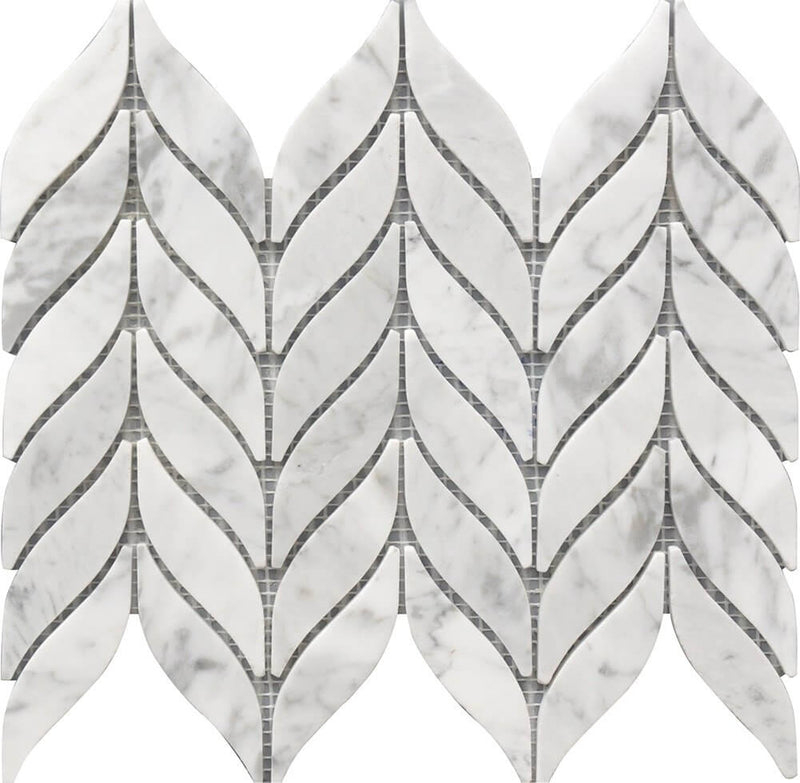 Mosaic Spike Marble Tiles - Tiles and Deco
