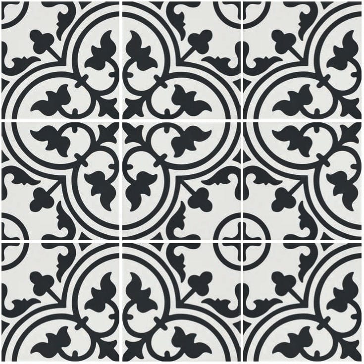 Hydraulic Heritage Tile 8″x 8″ - Tiles and Deco