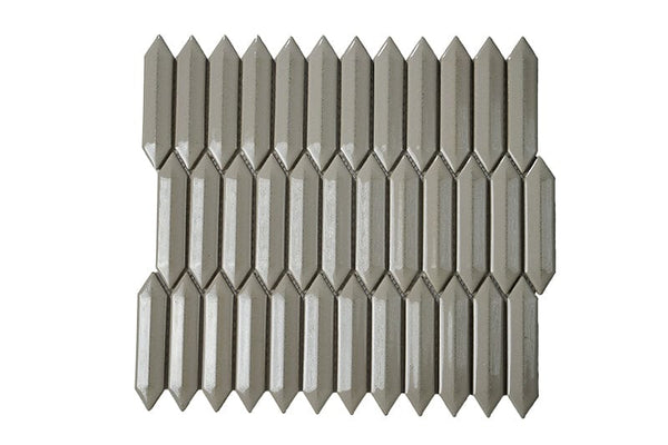 3D Picket Gray 12x12 - Tiles and Deco