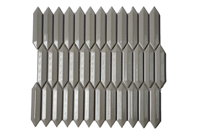 3D Picket Taupe 12x12 - Tiles and Deco