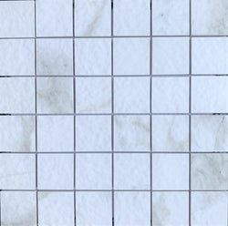 Carrara 2X2 Anti slip Porcelain is composed of Porcelain Chips. This Tile comes to mesh mounted for easy installation- Tiles and Deco