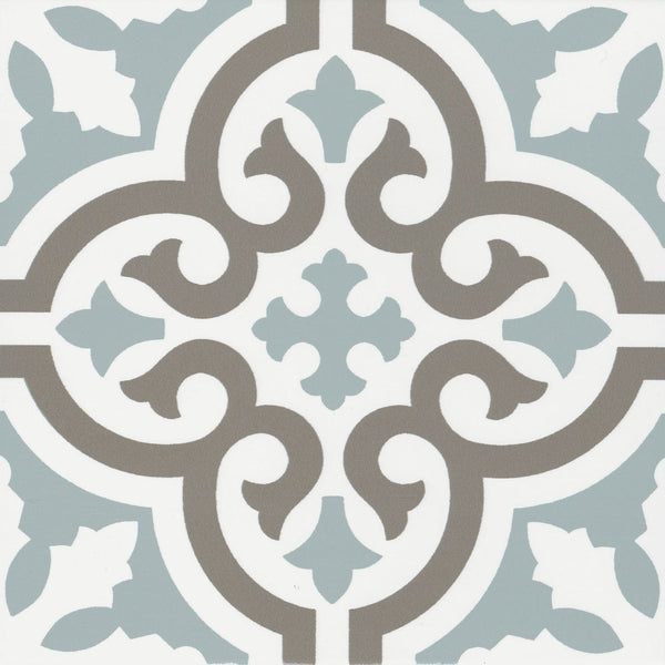 Casablanca Aqua Tile 8″x 8″ - Tiles and Deco