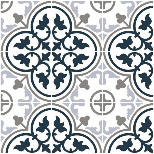 Heritage blue Tile 8"×8" - Tiles and Deco