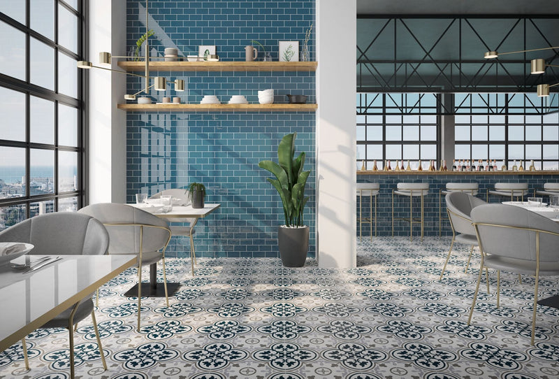 Casablanca Heritage Blue Tile 8″x8″ - Tiles and Deco