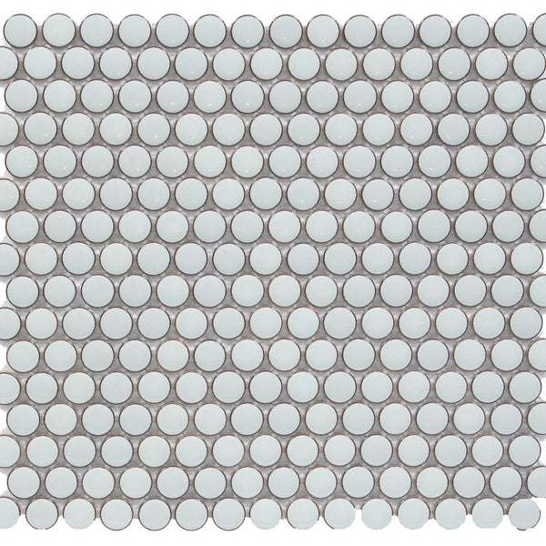 12x12 Mint Green Penny Round tile - Porcelain - Order Online