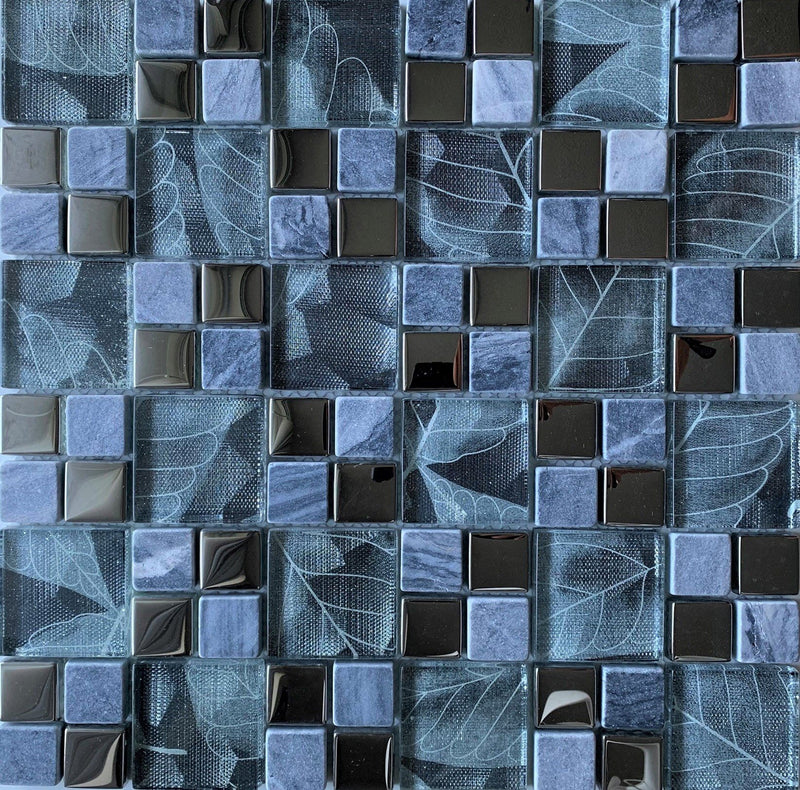 Modern Leaf mix tile is great for Accent Walls, Backsplash,&nbsp; Decorations Walls, Bathrooms, Shower floors. and More - Tiles and Deco