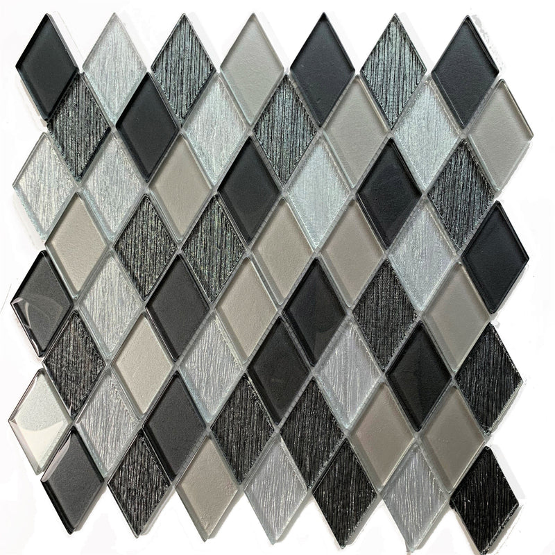 Modern Rhombus Brick tile is great for Accent Walls, Backsplash, Bathrooms, and More - Tiles and Deco