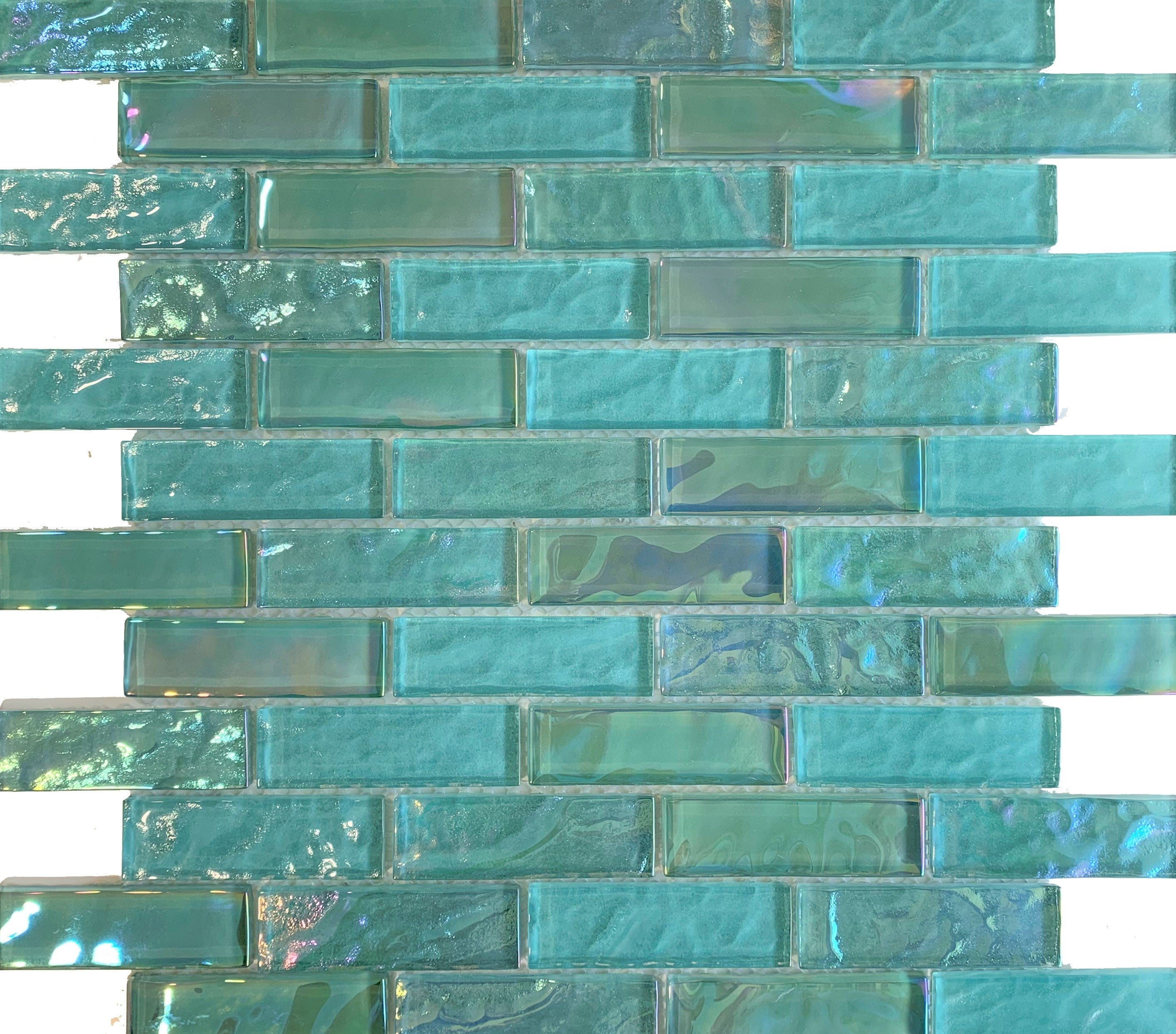 Nautical Aquamarine 1x3 Tile | Tiles and Deco