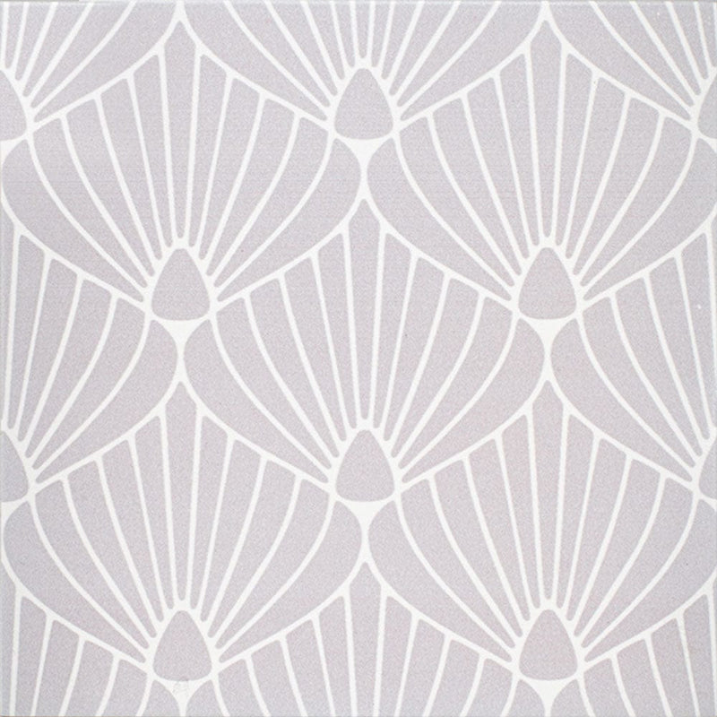 Shell Lavender White - Tiles and Deco