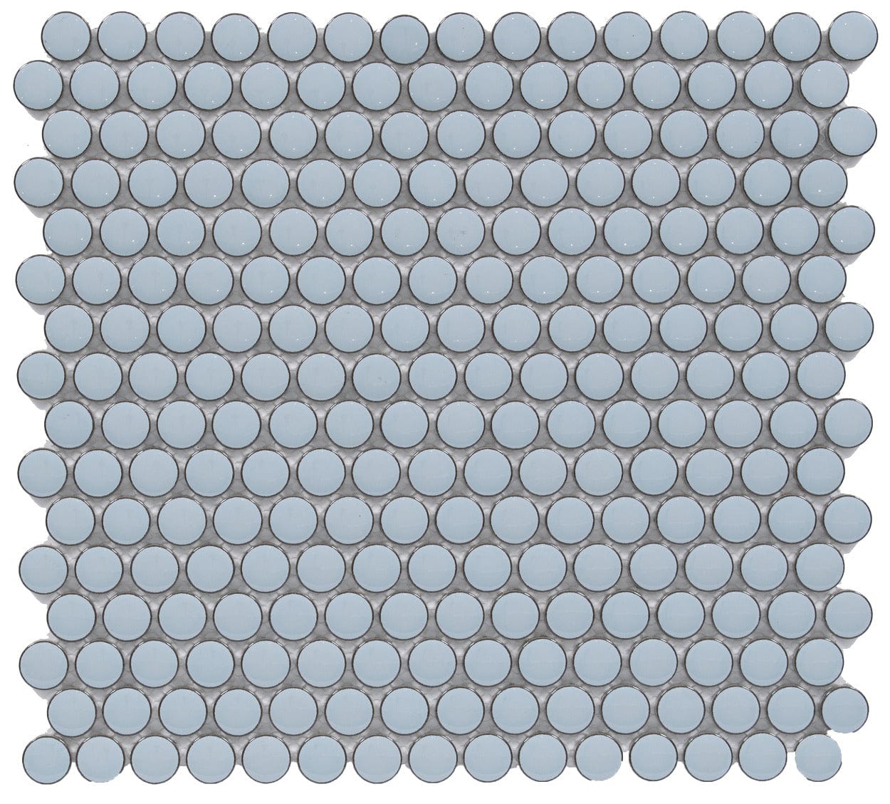 Sky Blue Penny Round 12x12