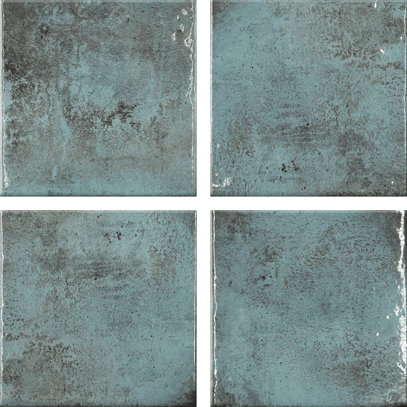 Reef Tiffany Porcelain Tile 6" x 6" - Tiles and Deco